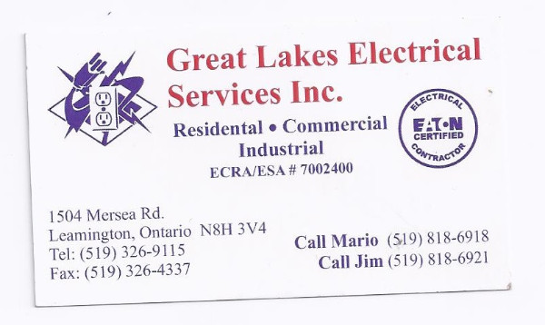 Great Lakes Electrical Services INC.