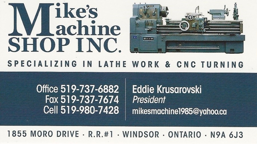 Mike's Machine Shop